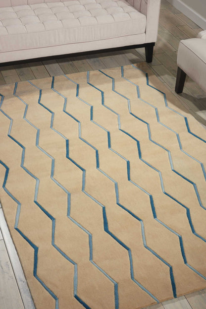 Nourison Home Contour  Ivory  Contemporary