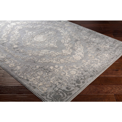 Surya Tibetan TBT-2301 Charcoal Traditional  Rug