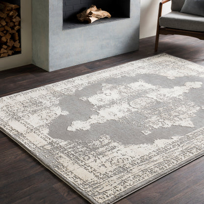 Surya Tibetan TBT-2310 Charcoal Traditional  Rug