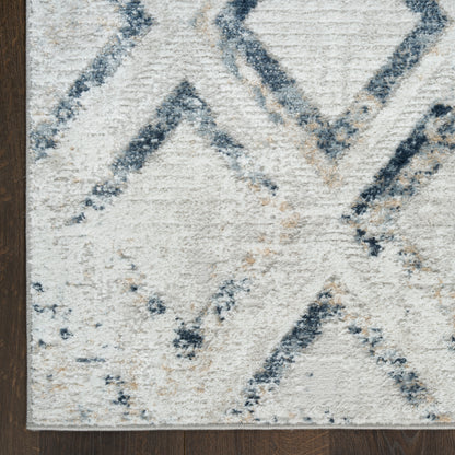 Nourison Home Dekor  Grey Navy  Contemporary