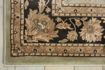 Nourison Home Ararat  Green  Traditional