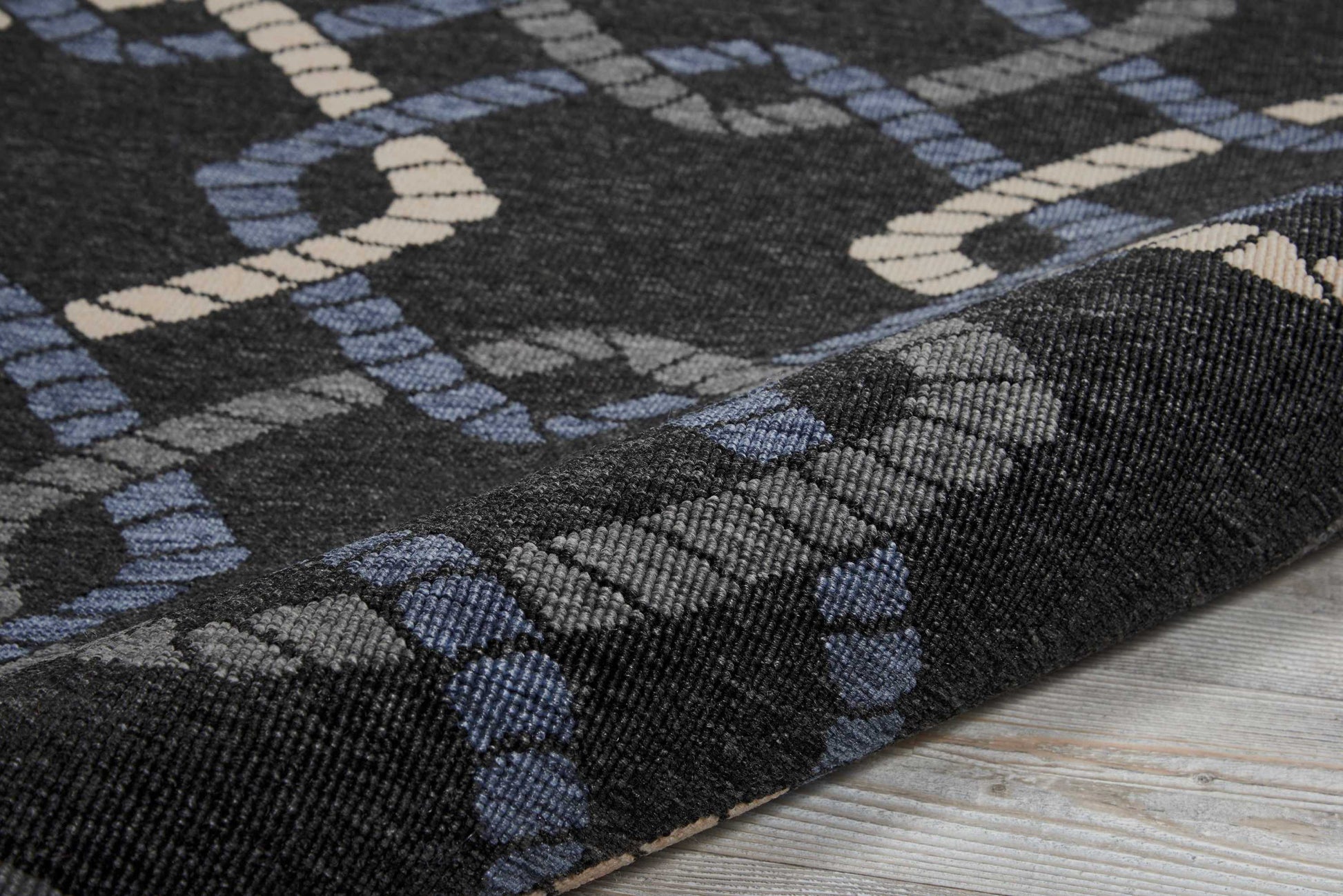 Nourison Home Caribbean  Charcoal  Transitional