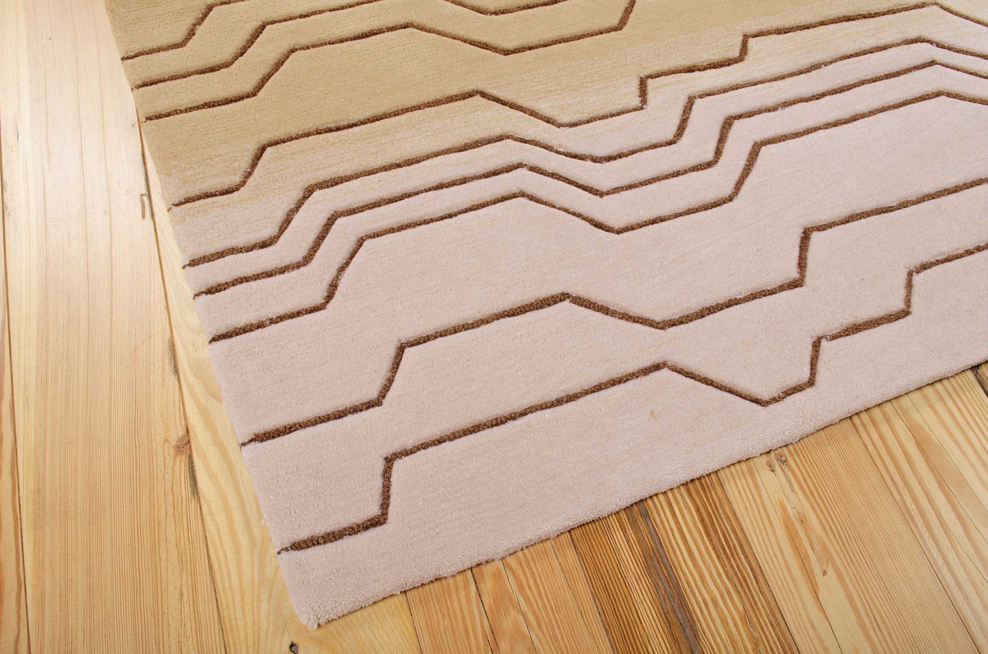 Nourison Home Contour  Natural  Contemporary