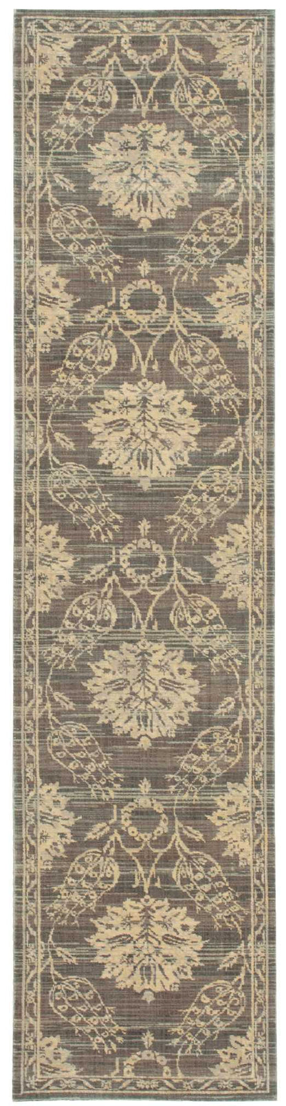 Nourison Home Silk Elements SKE31 Graphite Traditional Loomed Rug