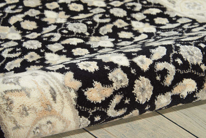 Nourison Home Persian Empire  Black  Traditional