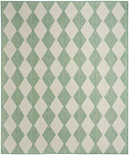 Nourison Home Positano  Blue Green  Contemporary