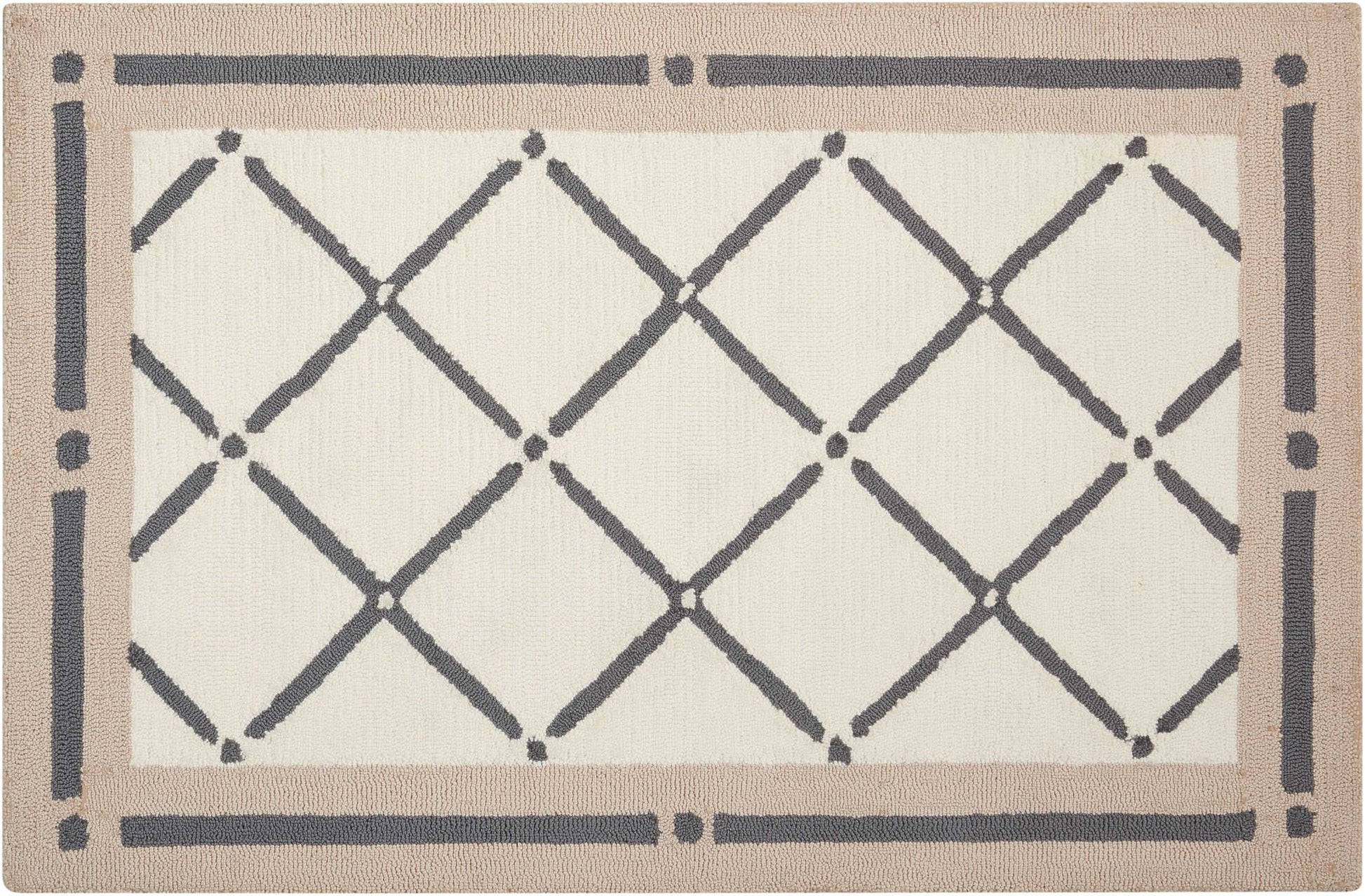 Nourison Home Decor  Ivory Beige  Transitional