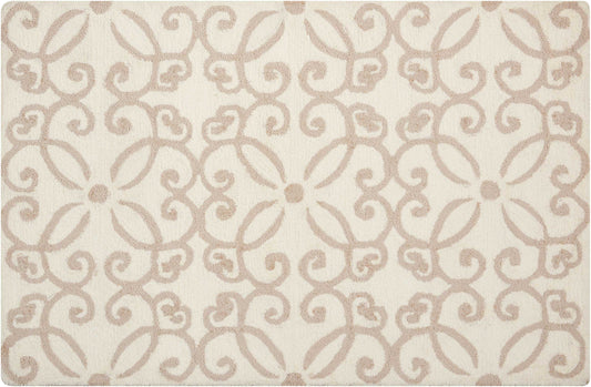 Nourison Home Decor  Cream  Transitional