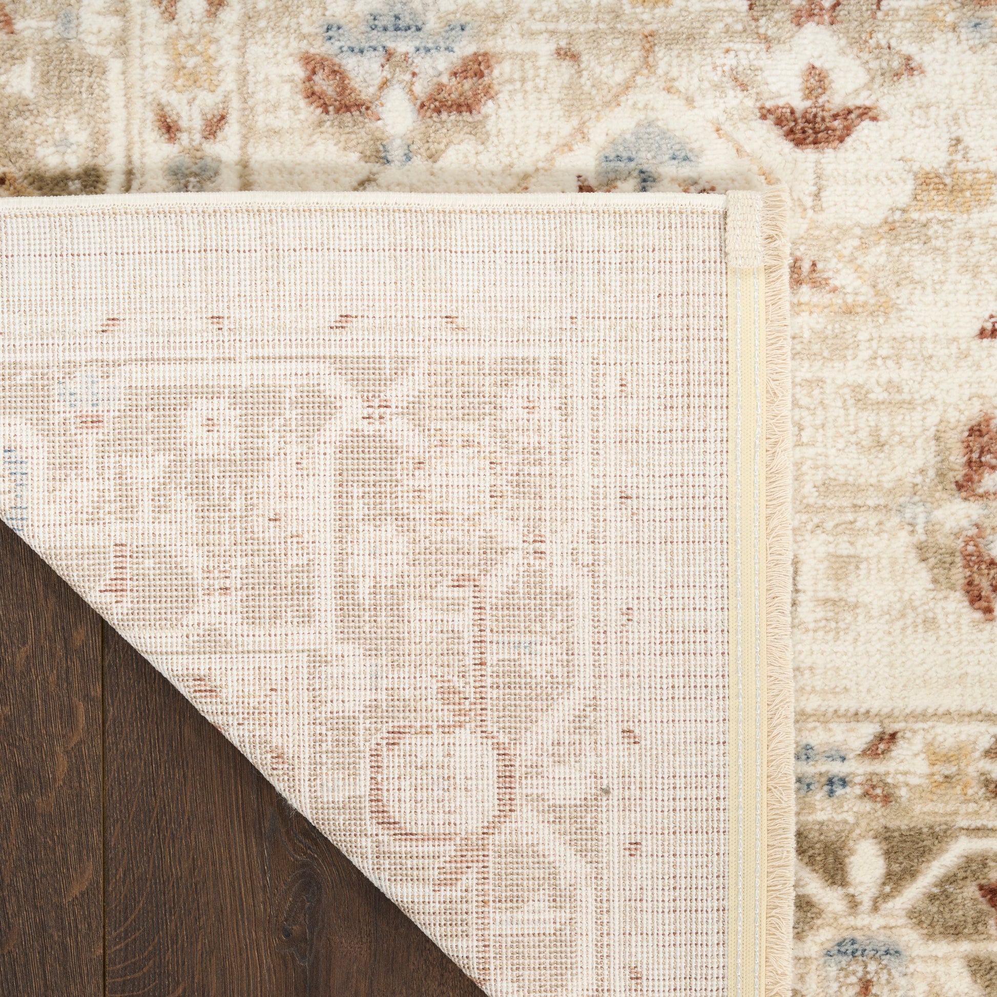 Nourison Home Pardis  Ivory Taupe  Traditional