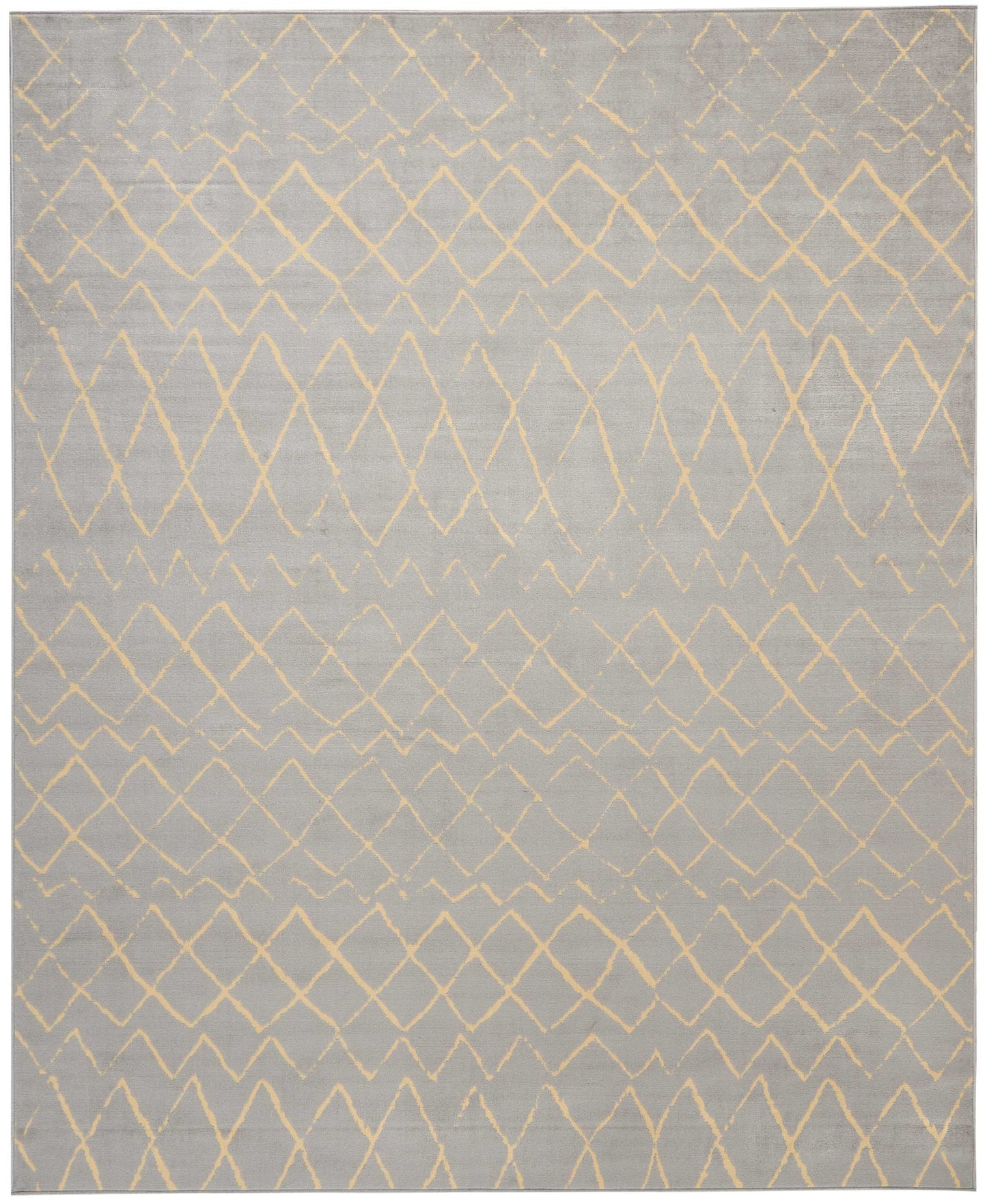 Nourison Home Grafix  Grey  Contemporary