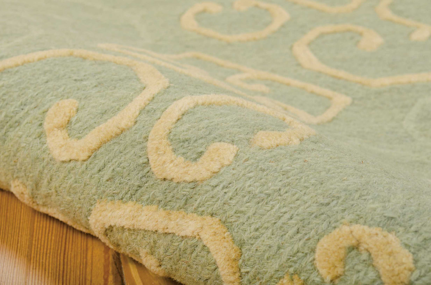 Nourison Home Ambrose  Light Green  Transitional