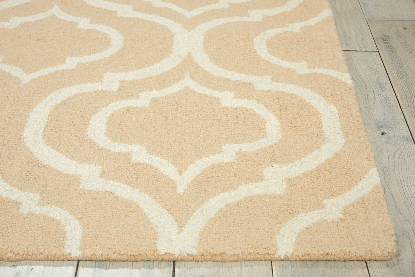 Nourison Home Linear  Beige  Transitional