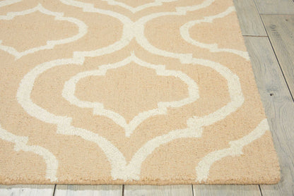 Nourison Home Linear  Beige  Transitional