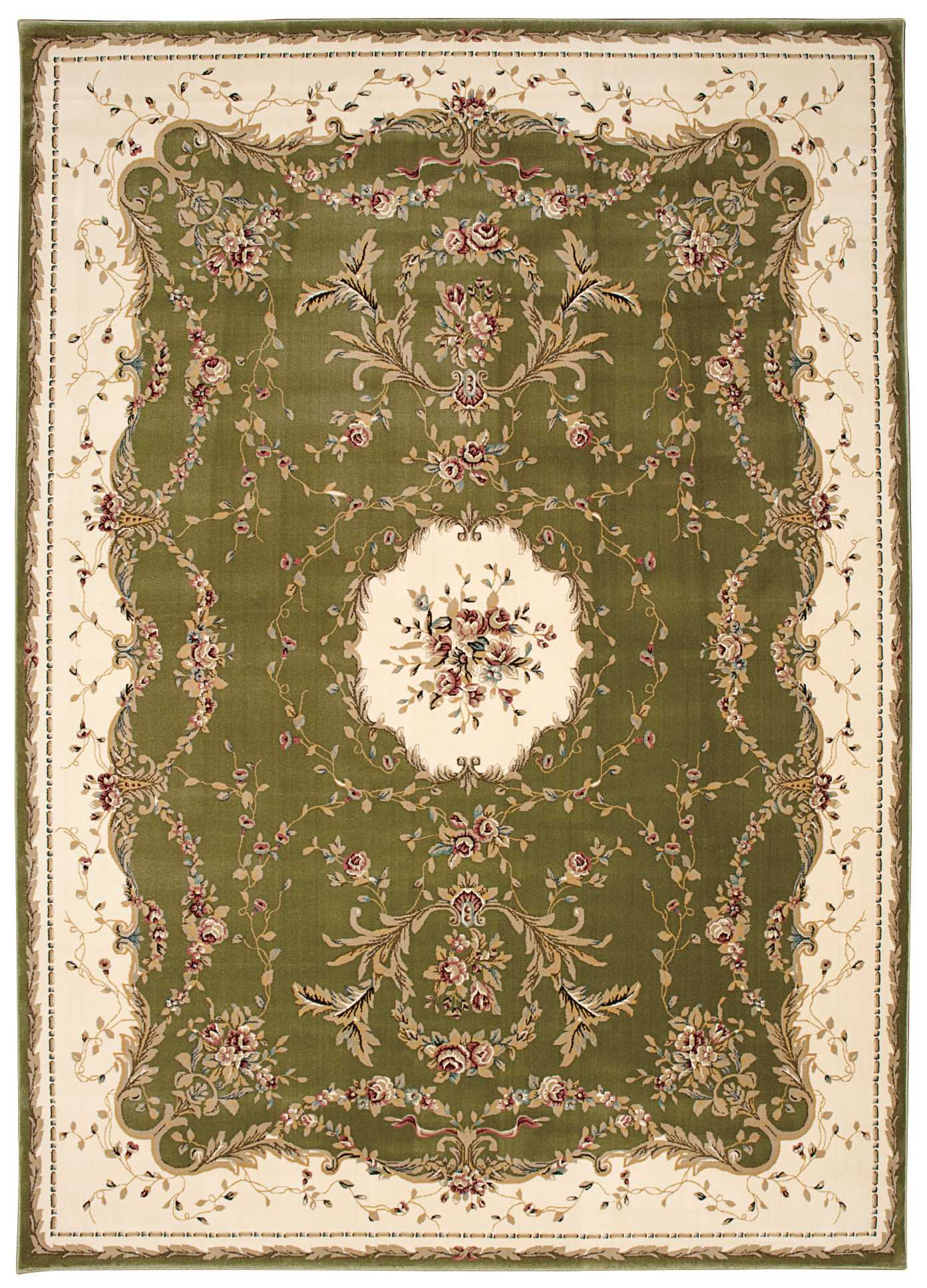 Nourison Home Bordeaux  Sage  Traditional