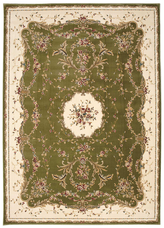 Nourison Home Bordeaux  Sage  Traditional