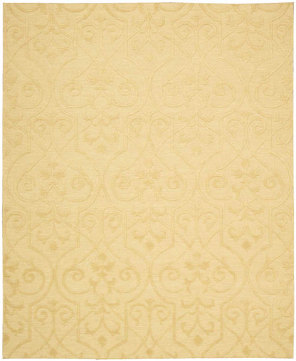 Nourison Home Ambrose AMB02 Straw Transitional Hand Woven Rug