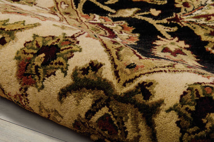 Nourison Home Jaipur  Black  Traditional