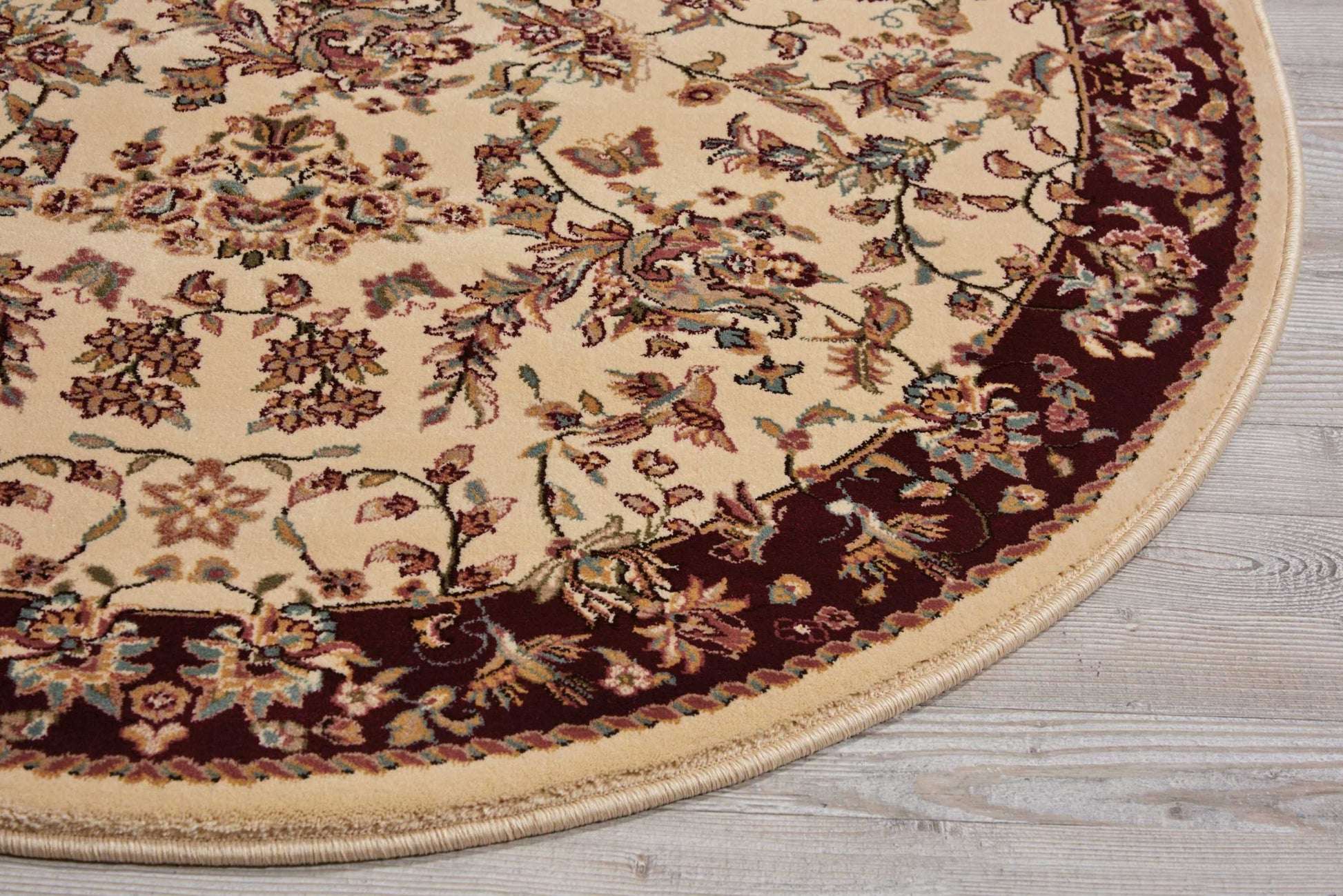 Nourison Home Antiquities  Ivory  Traditional