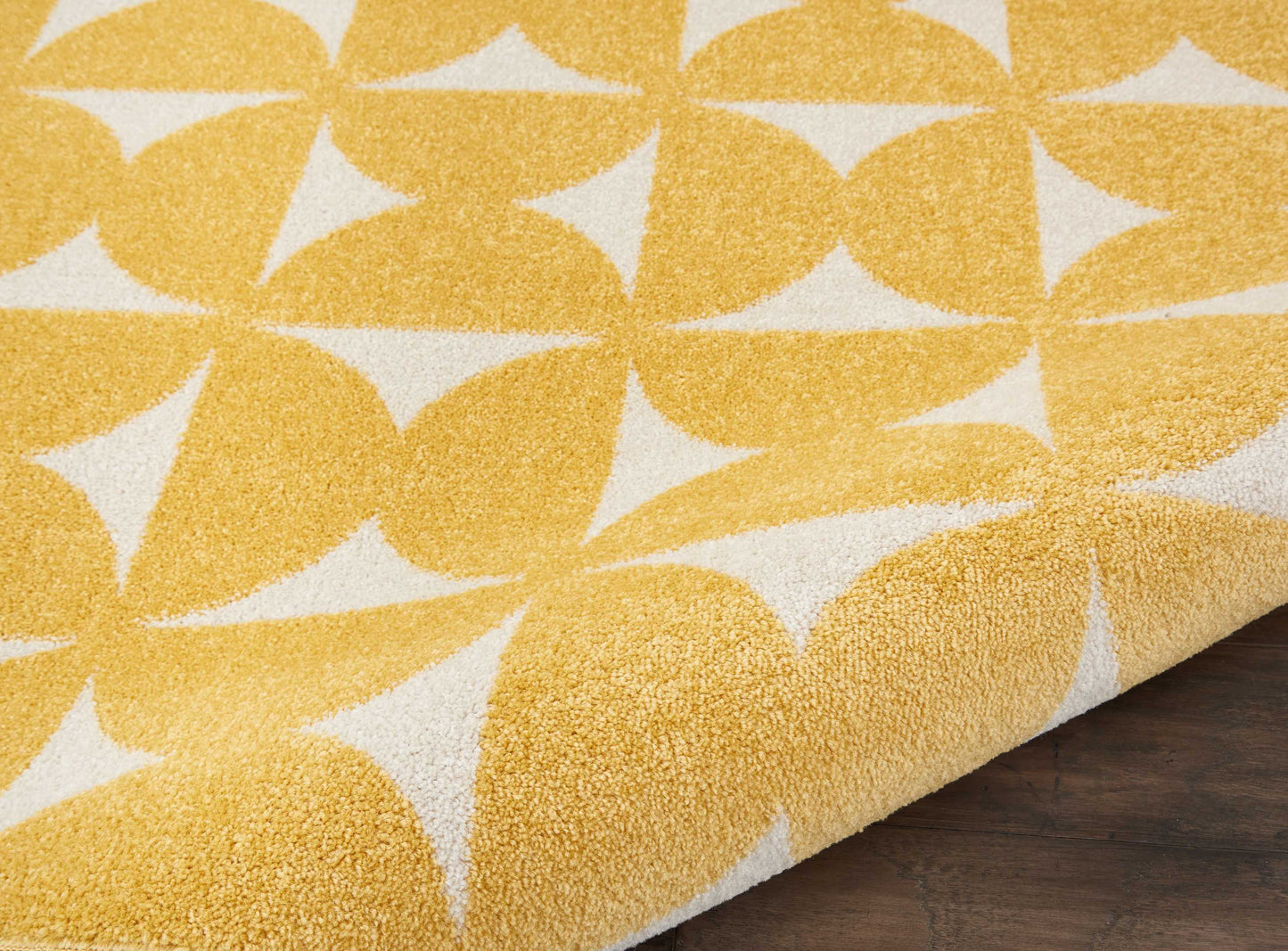 Nourison Home Harper  Yellow  Contemporary