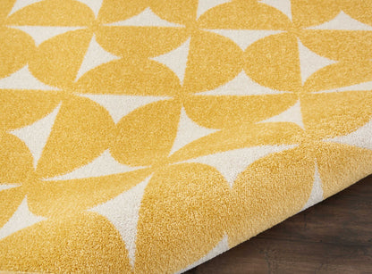 Nourison Home Harper  Yellow  Contemporary