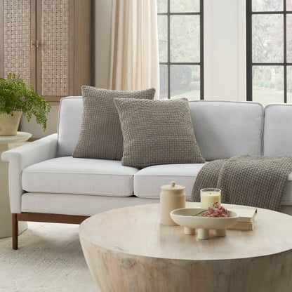 Mina Victory Lifestyle ZH225 Grey  Cushion Rug