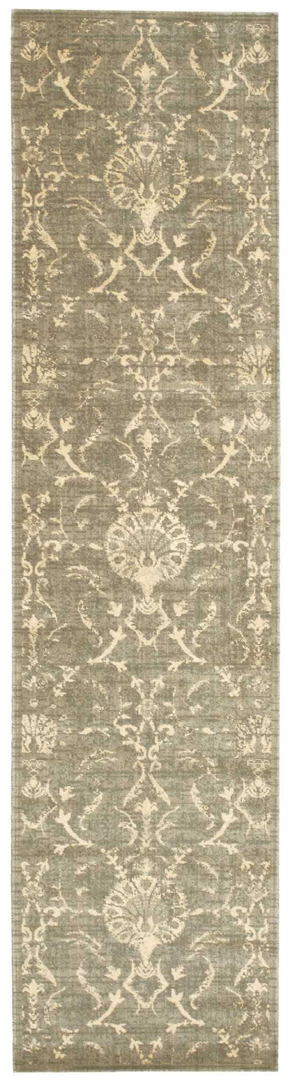 Nourison Home Silk Elements SKE03 Moss Traditional Loomed Rug