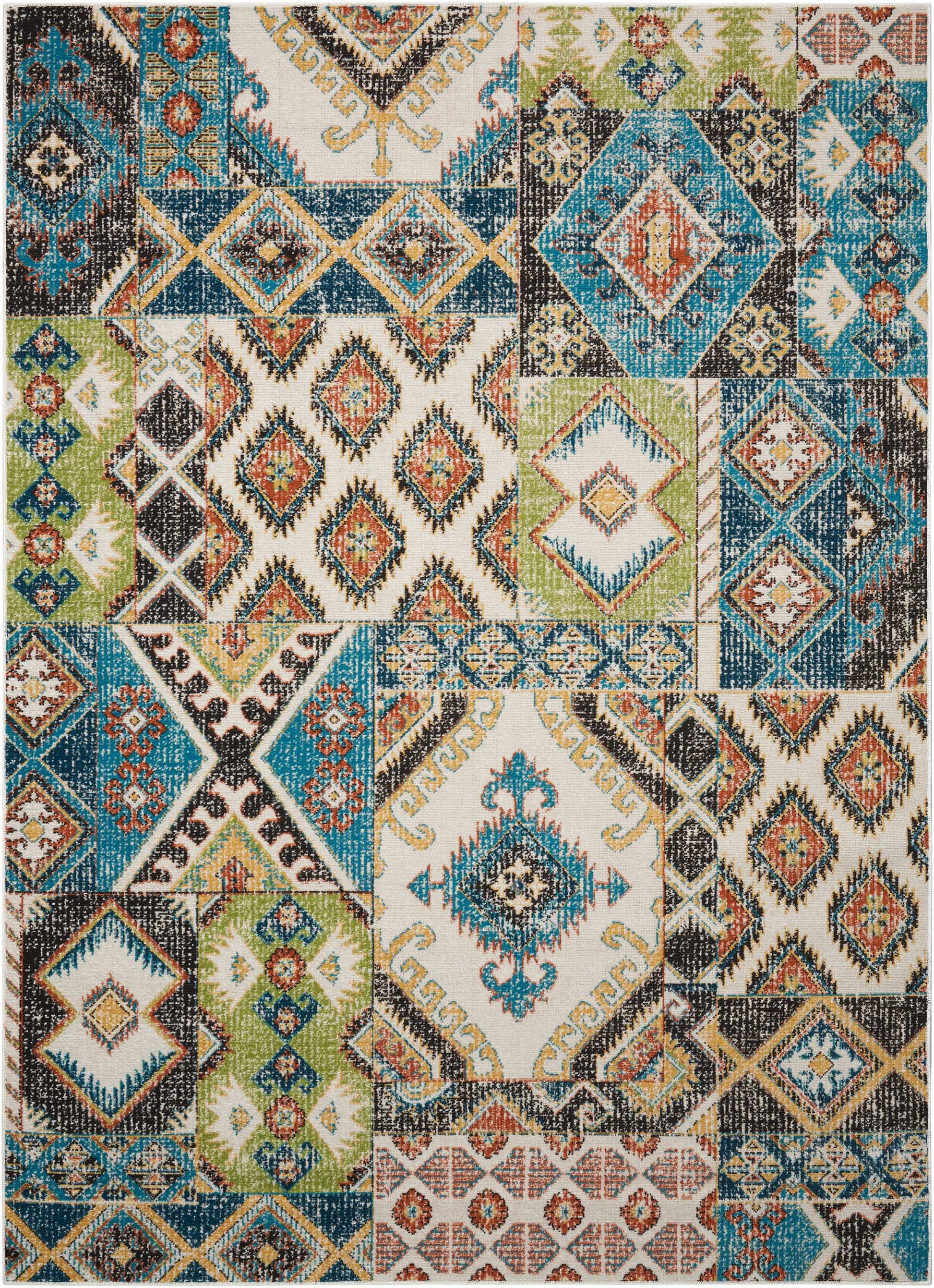 Nourison Home Aria  Indigo  Traditional