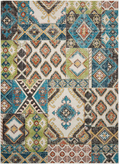 Nourison Home Aria  Indigo  Traditional