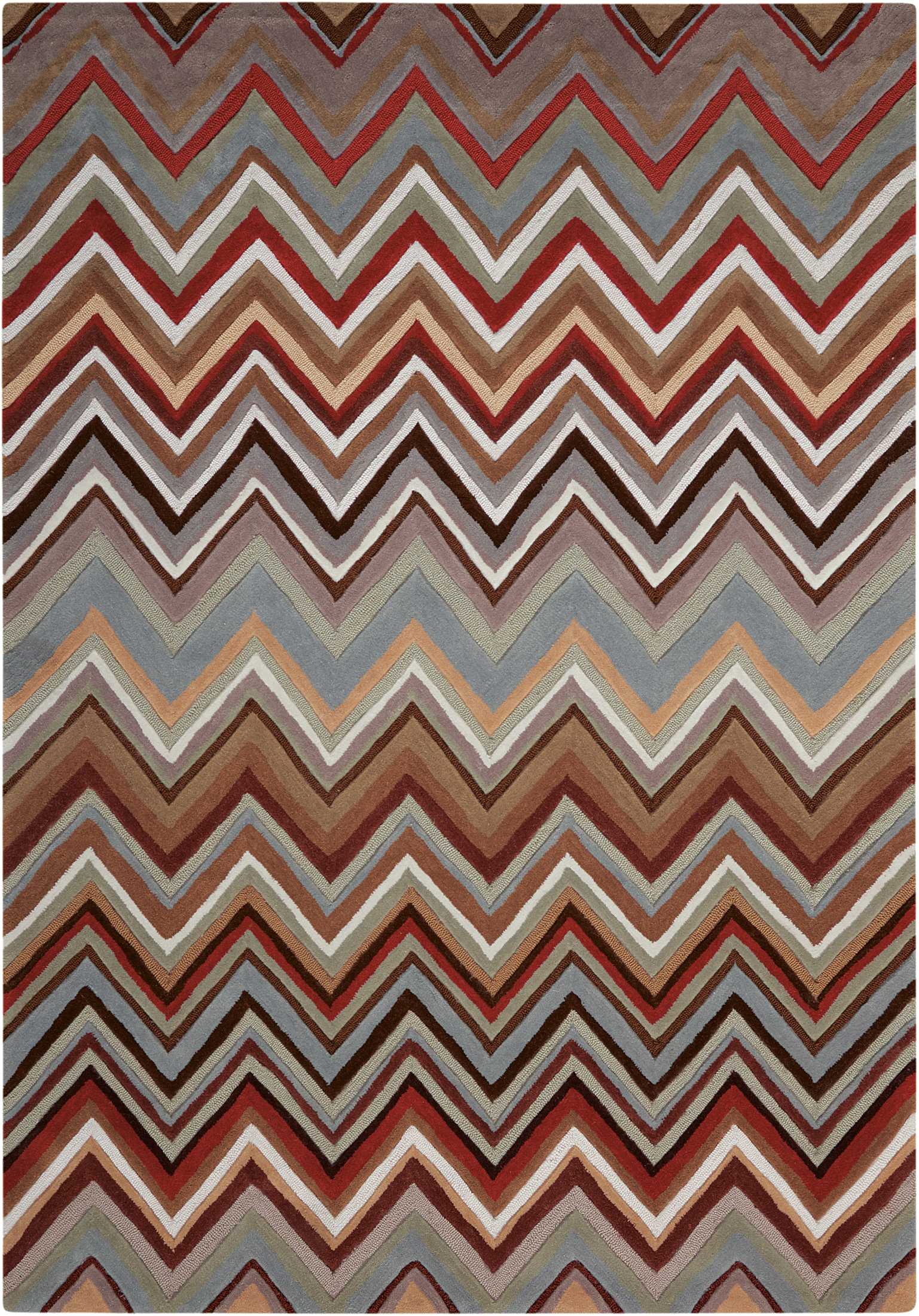 Nourison Home Contour  Multicolor  Contemporary