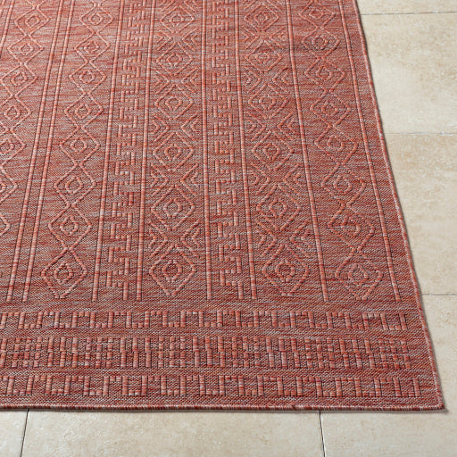 Surya Terrace TRC-2306 Burgandy Global  Rug