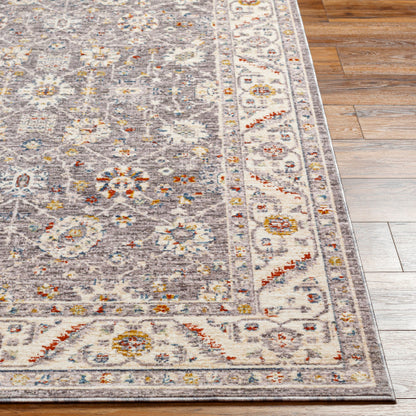 Surya Truva TRV-2302 Charcoal Traditional  Rug