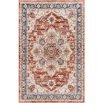 Surya Truva TRV-2303 Rust Traditional  Rug