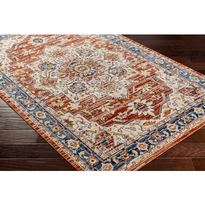 Surya Truva TRV-2303 Rust Traditional  Rug