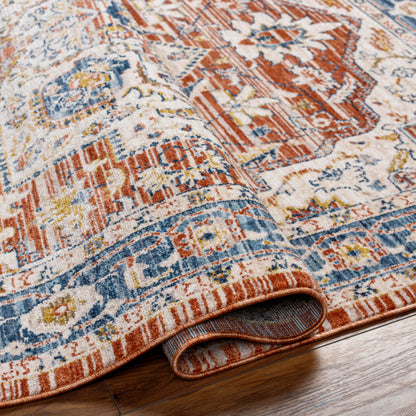 Surya Truva TRV-2303 Rust Traditional  Rug