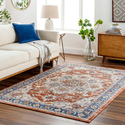 Surya Truva TRV-2303 Rust Traditional  Rug