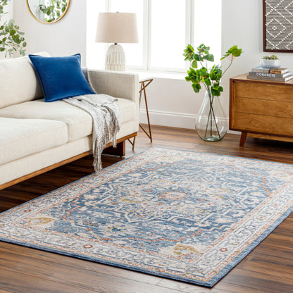 Surya Truva TRV-2306 Blue Traditional  Rug