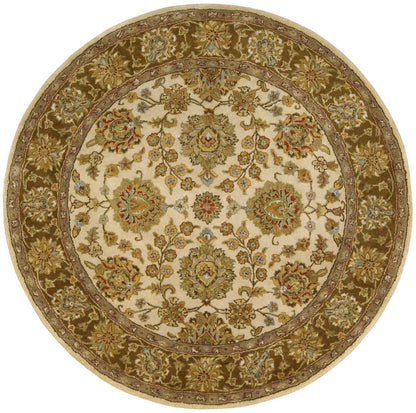 Nourison Home Jaipur  Ivory Brown  Traditional