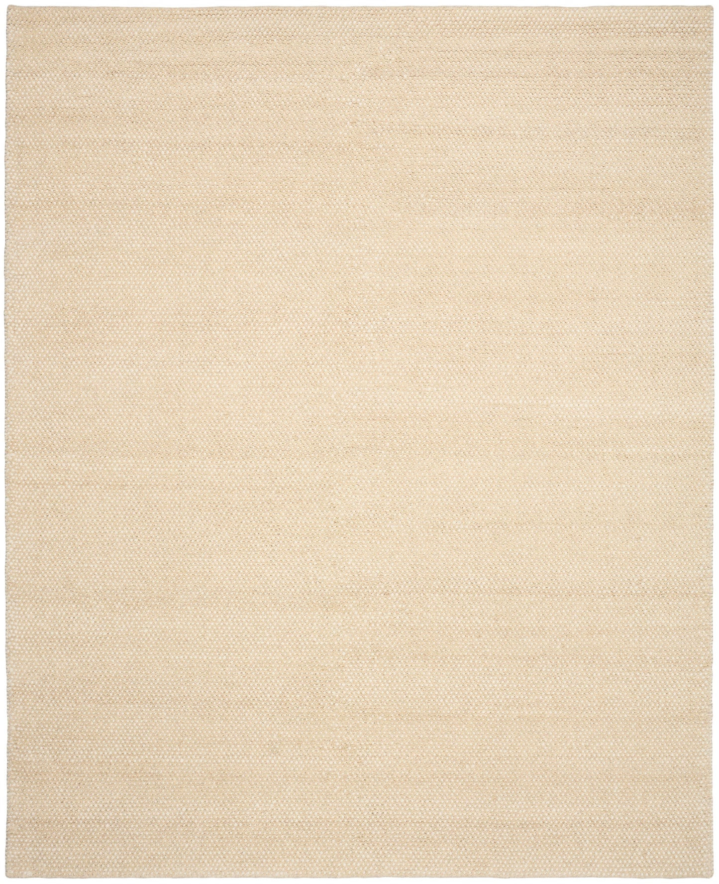 DKNY Pure Rows ROW01 Ivory Beige Contemporary Handmade Rug