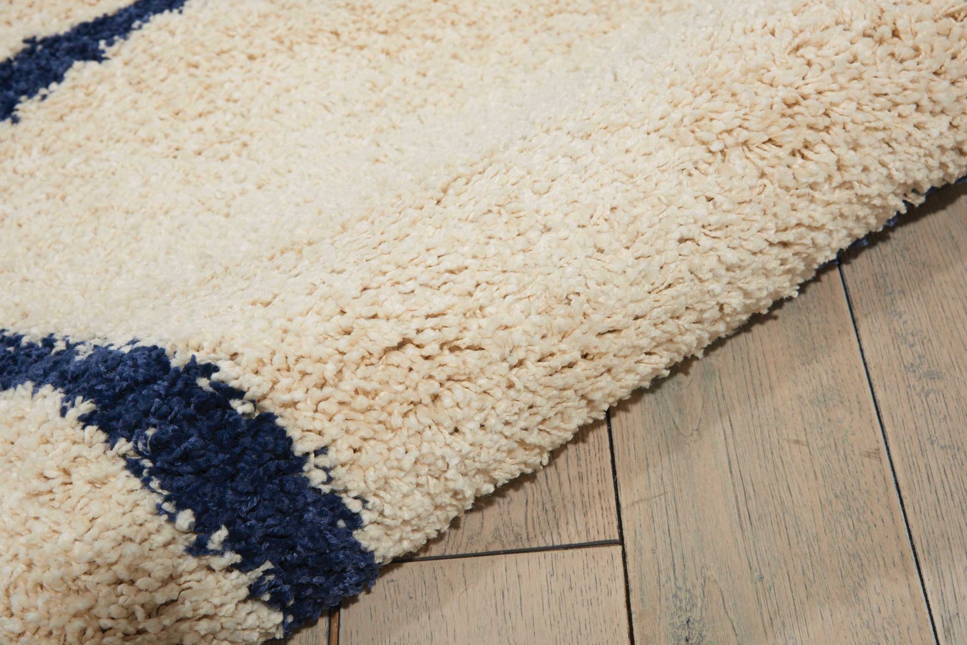 Nourison Home Brisbane  Ivory Blue  Contemporary