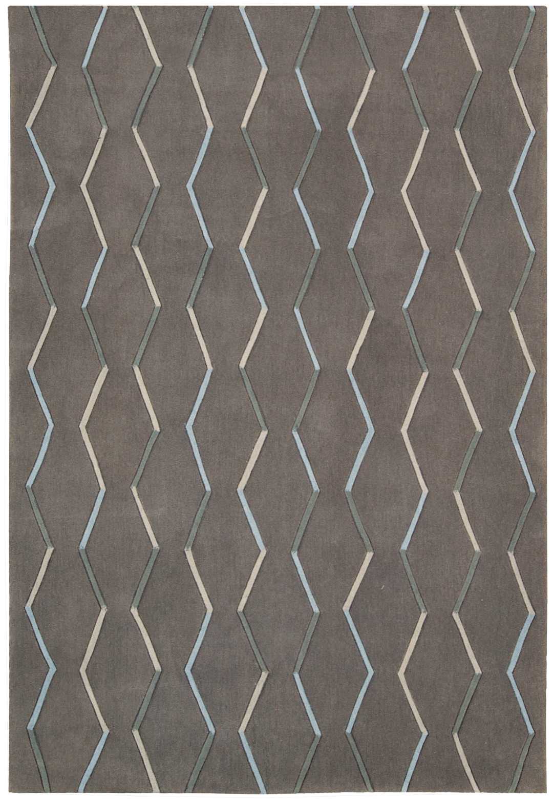 Nourison Home Contour  Charcoal  Contemporary