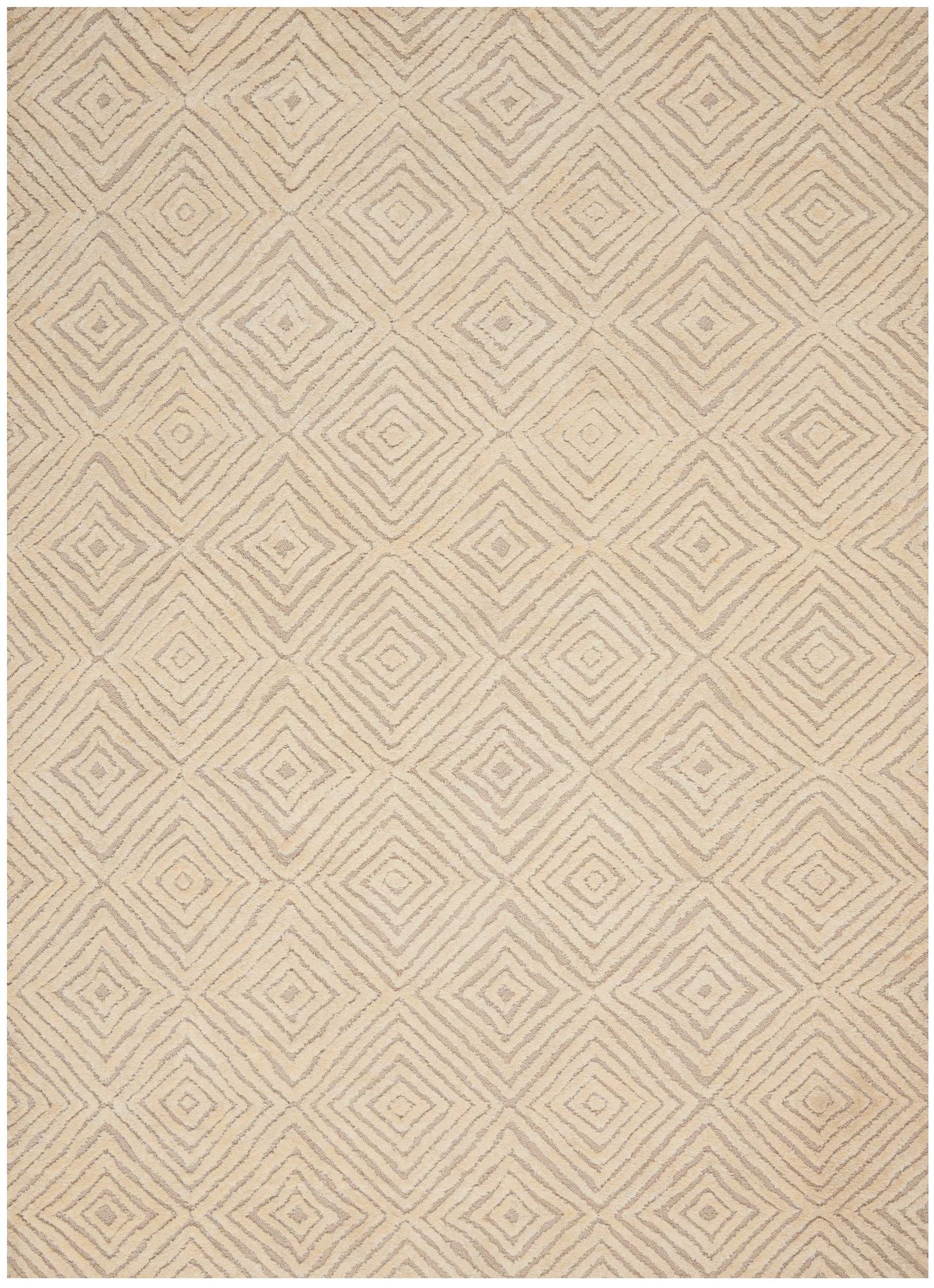 Nourison Home Deco Mod  Taupe Ivory  Transitional