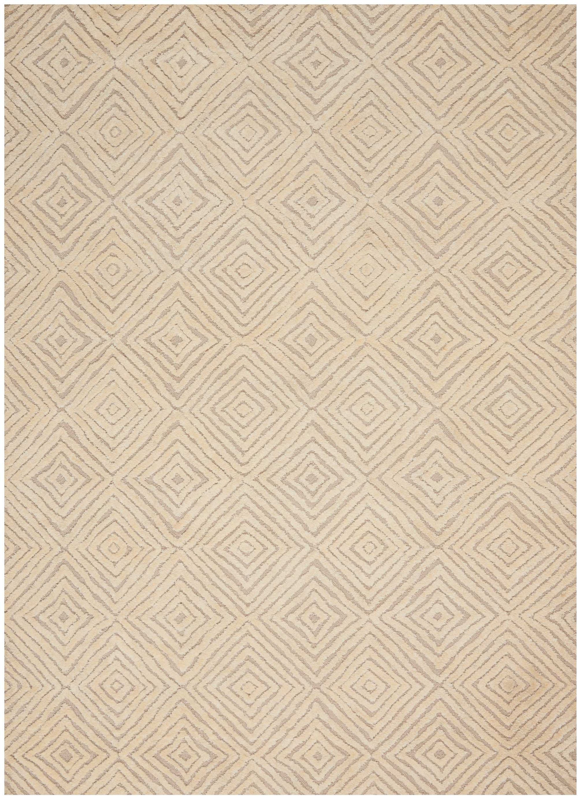 Nourison Home Deco Mod  Taupe Ivory  Transitional