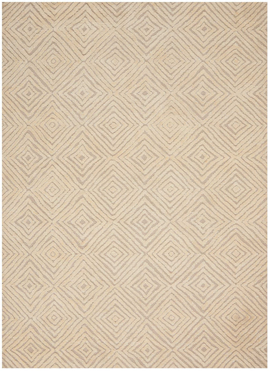 Nourison Home Deco Mod  Taupe Ivory  Transitional
