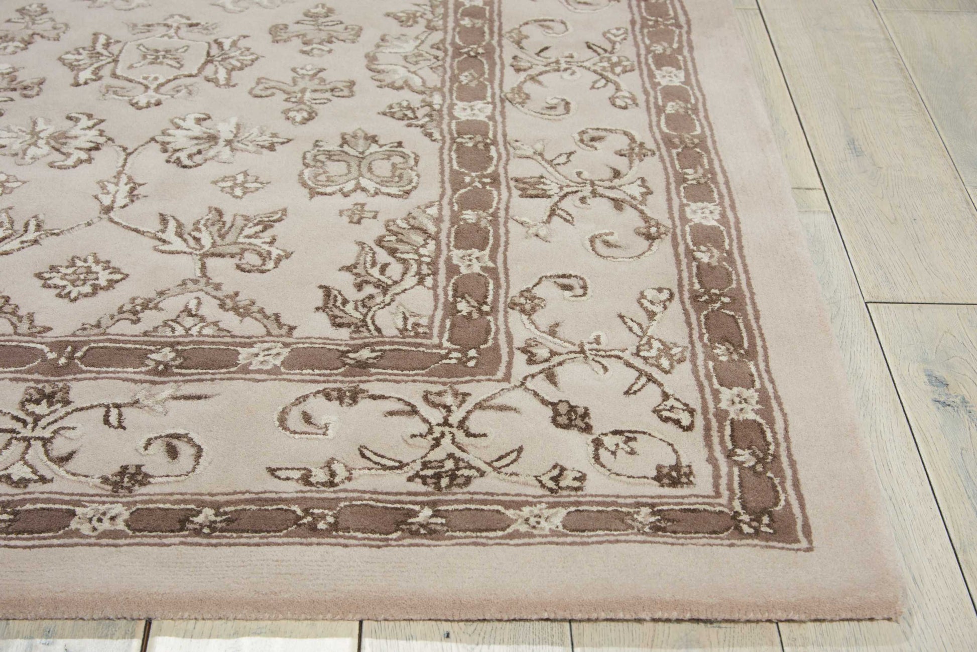 Nourison Home Regal  Taupe  Traditional