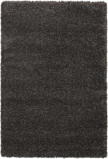 Nourison Home Amore AMOR1 Dark Grey Contemporary Power-loomed Rug