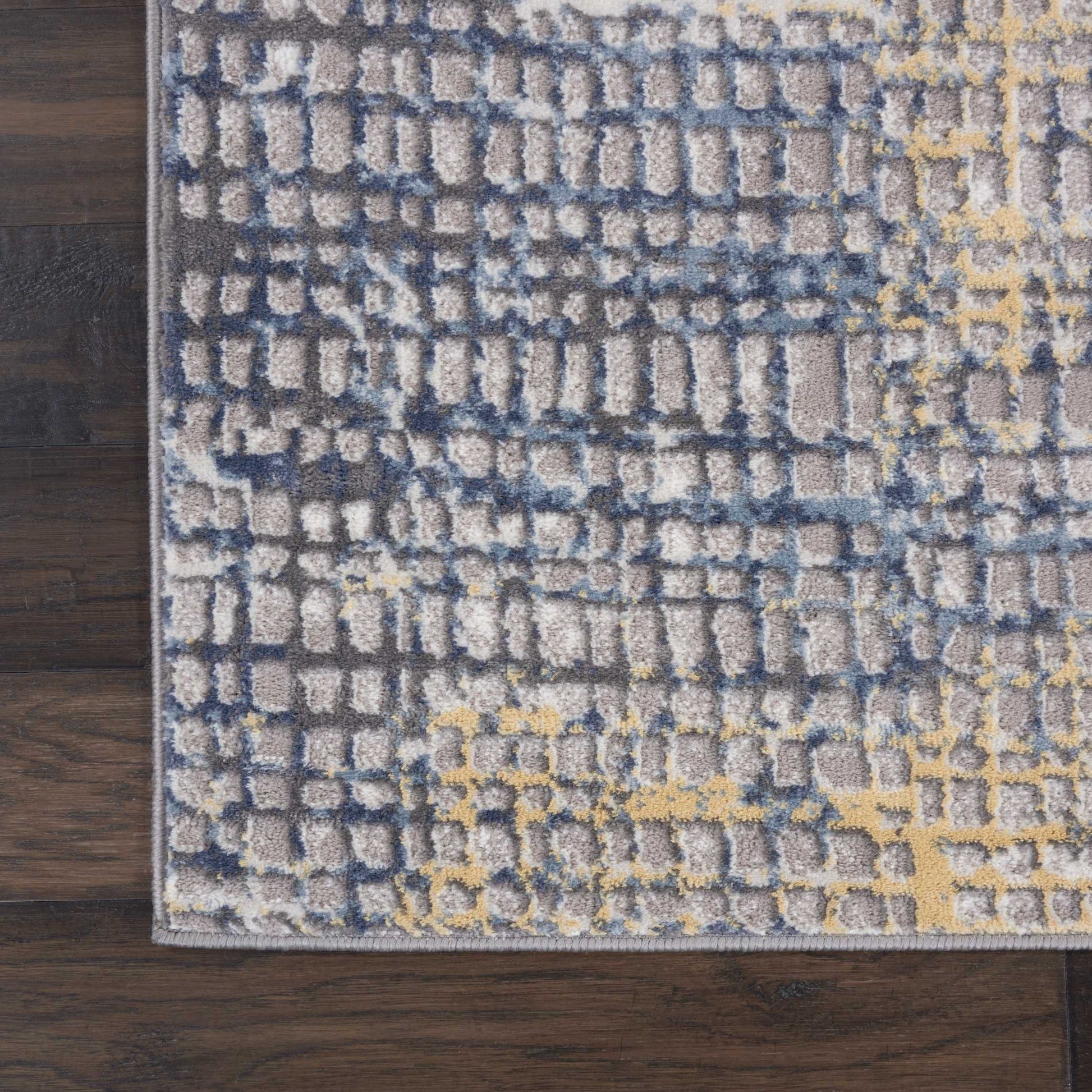 Nourison Home Urban Decor  Grey Ivory  Contemporary