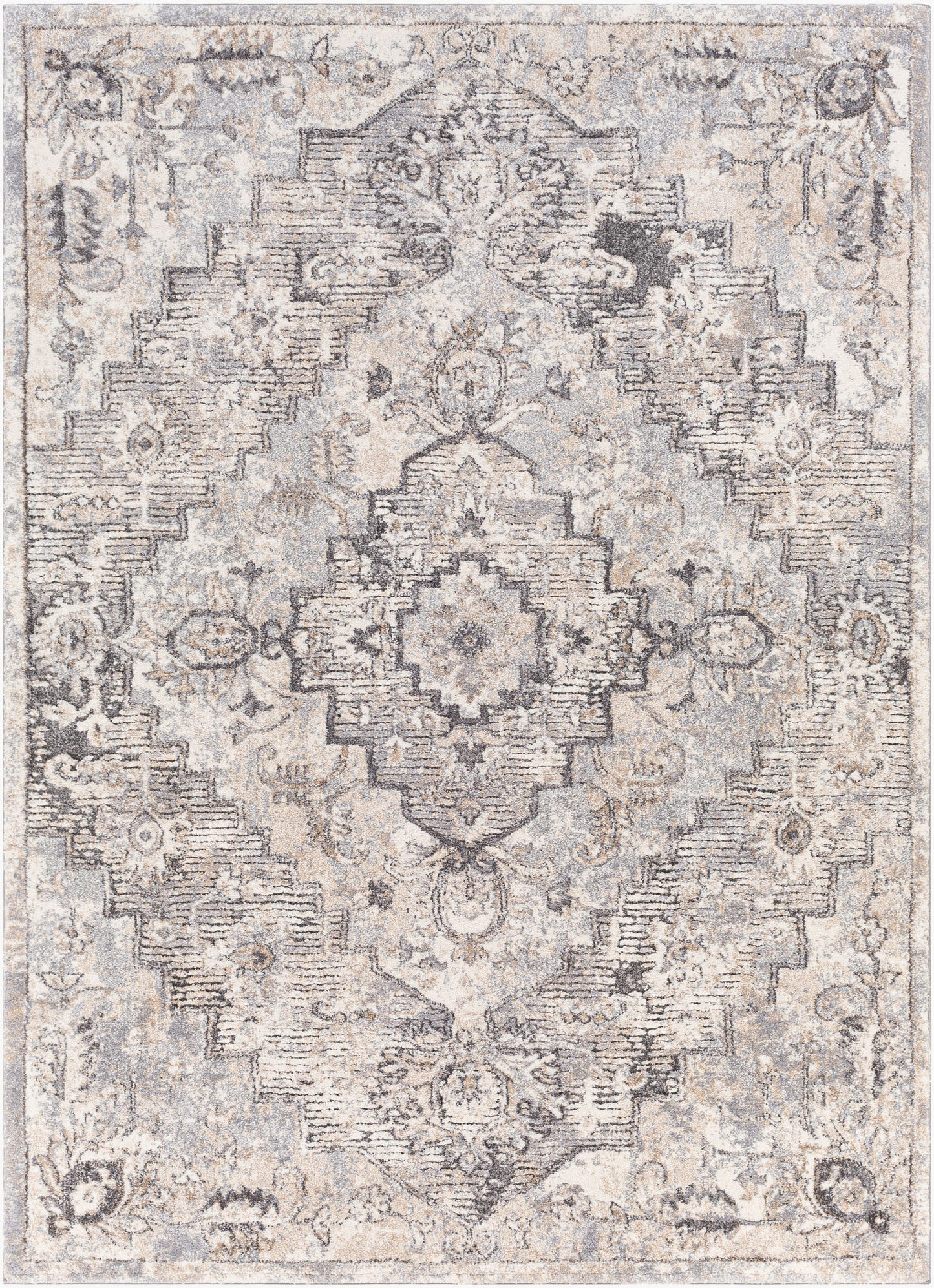 Surya Tuscany TUS-2321 Gray Traditional Machine Woven Rug