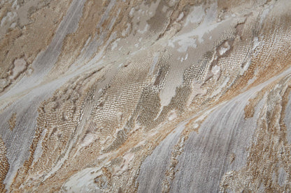 Feizy Laina  Beige Gray Transitional/Industrial/Casual