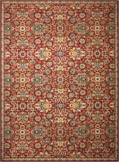 Nourison Home Timeless  Red  Traditional