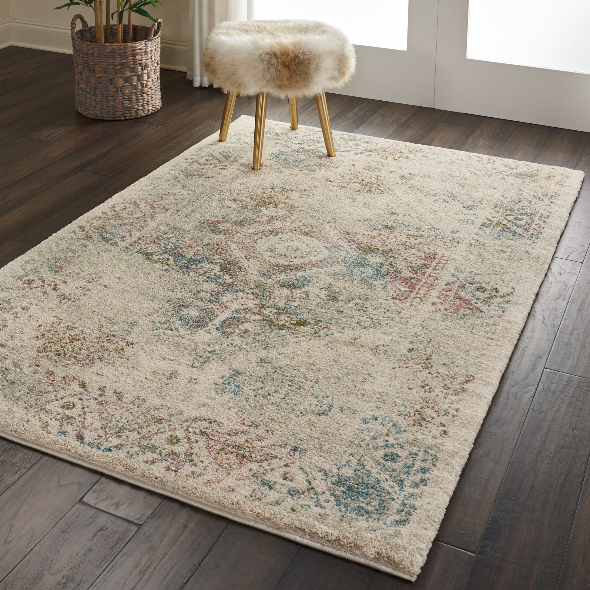 Nourison Home Fusion  Cream  Traditional